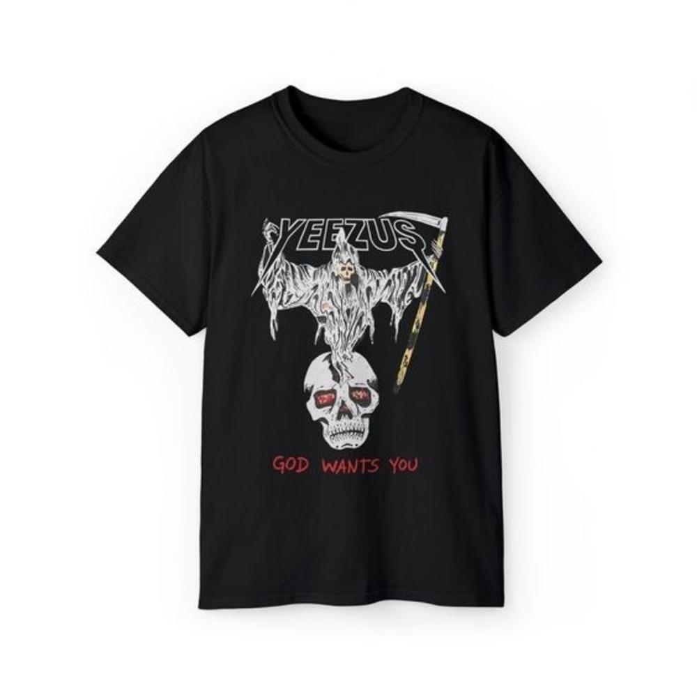 Kanye West Yeezus 2022 Tour Tee Rapper Tour Towns T-shirt
